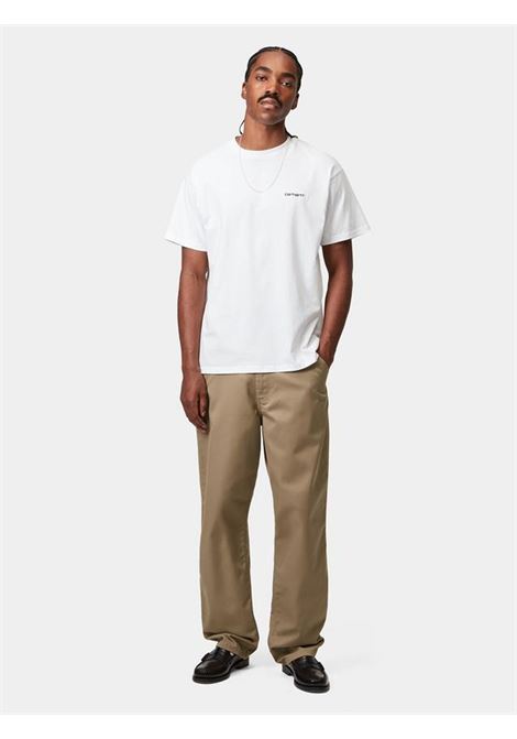 pantalone simple uomo beige CARHARTT WIP | I0349078Y.02